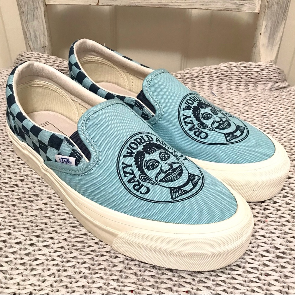 Vans x John Van Hamersveld Crazy World Classic Slip-Ons